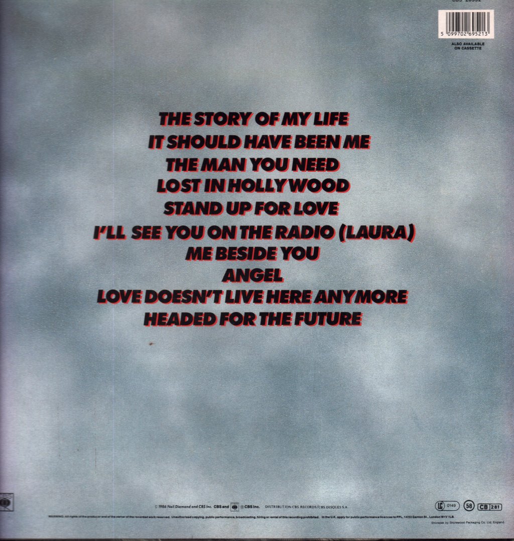 Neil Diamond - Headed For The Future - Lp