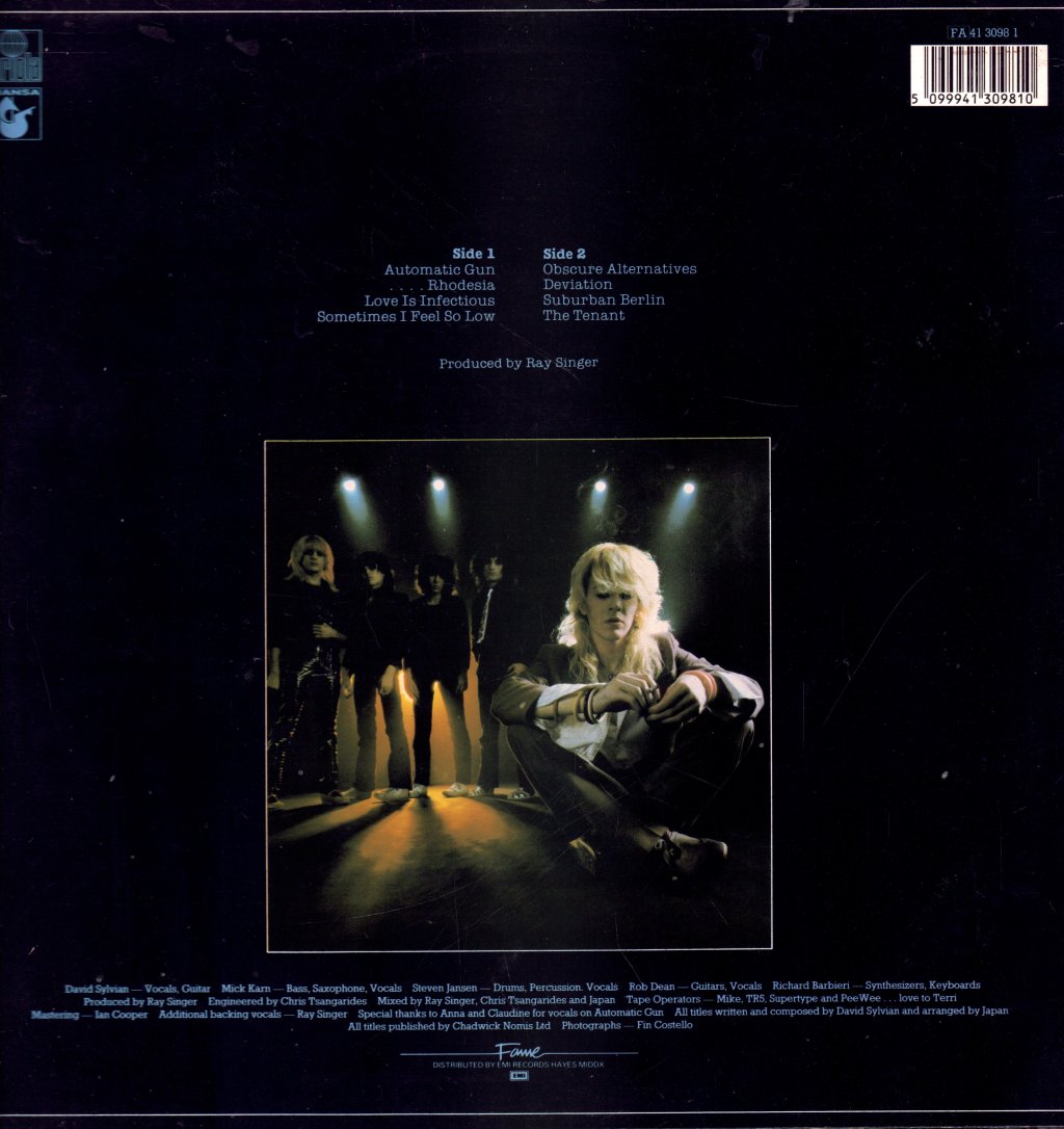 Japan - Obscure Alternatives - Lp