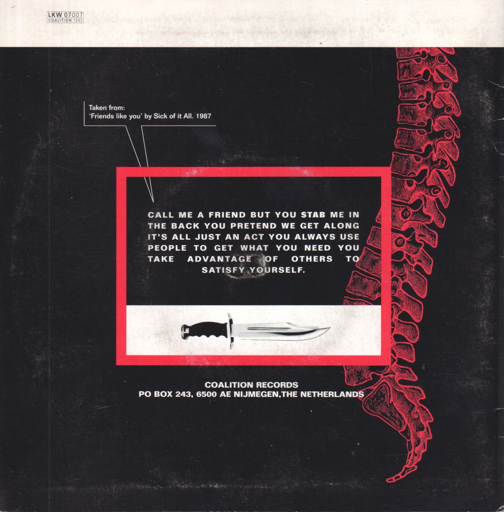 Spazz/Opstand - Spazz/Opstand - 7 Inch