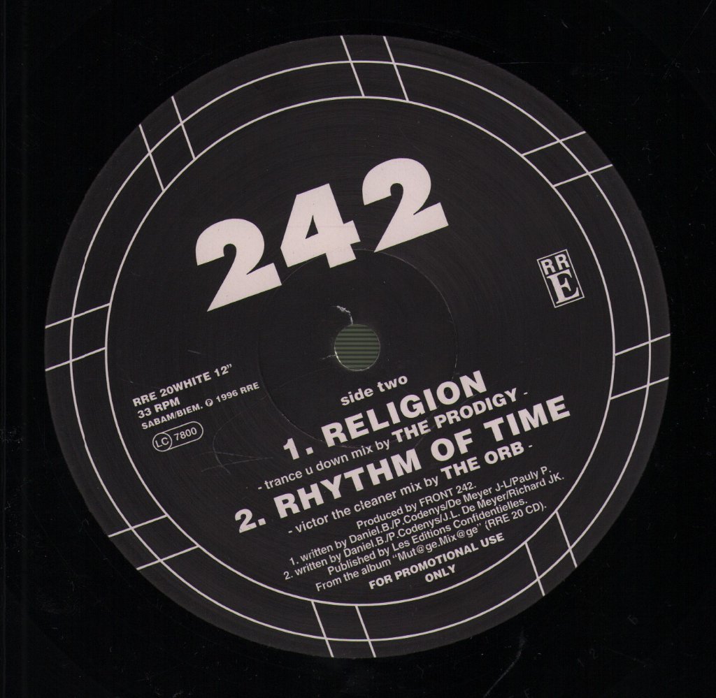 Front 242 - Happiness - 12 Inch