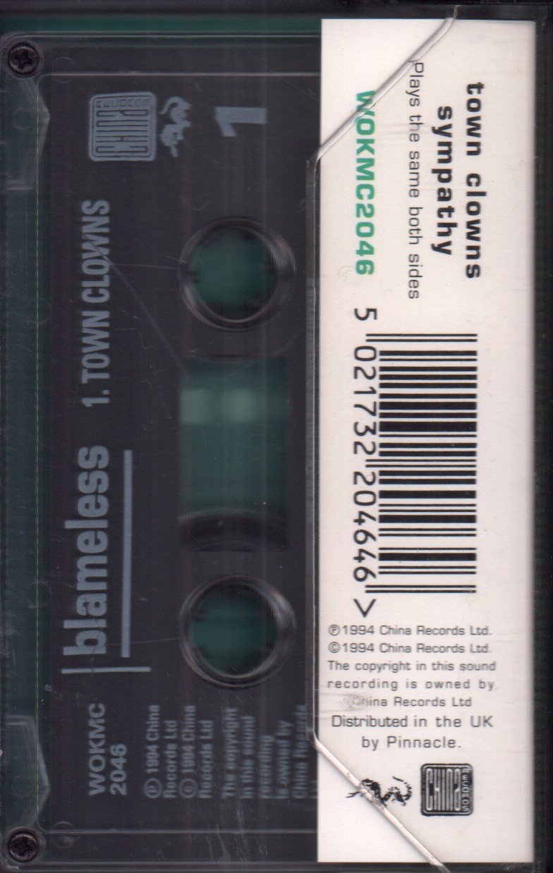 Blameless - Town Clowns - Cassette