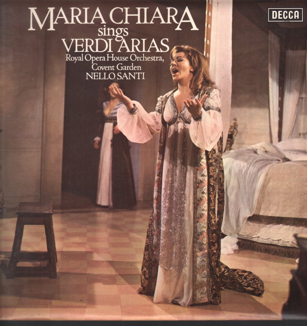 Maria Chiara - Maria Chiara Sings Verdi Arias - Lp