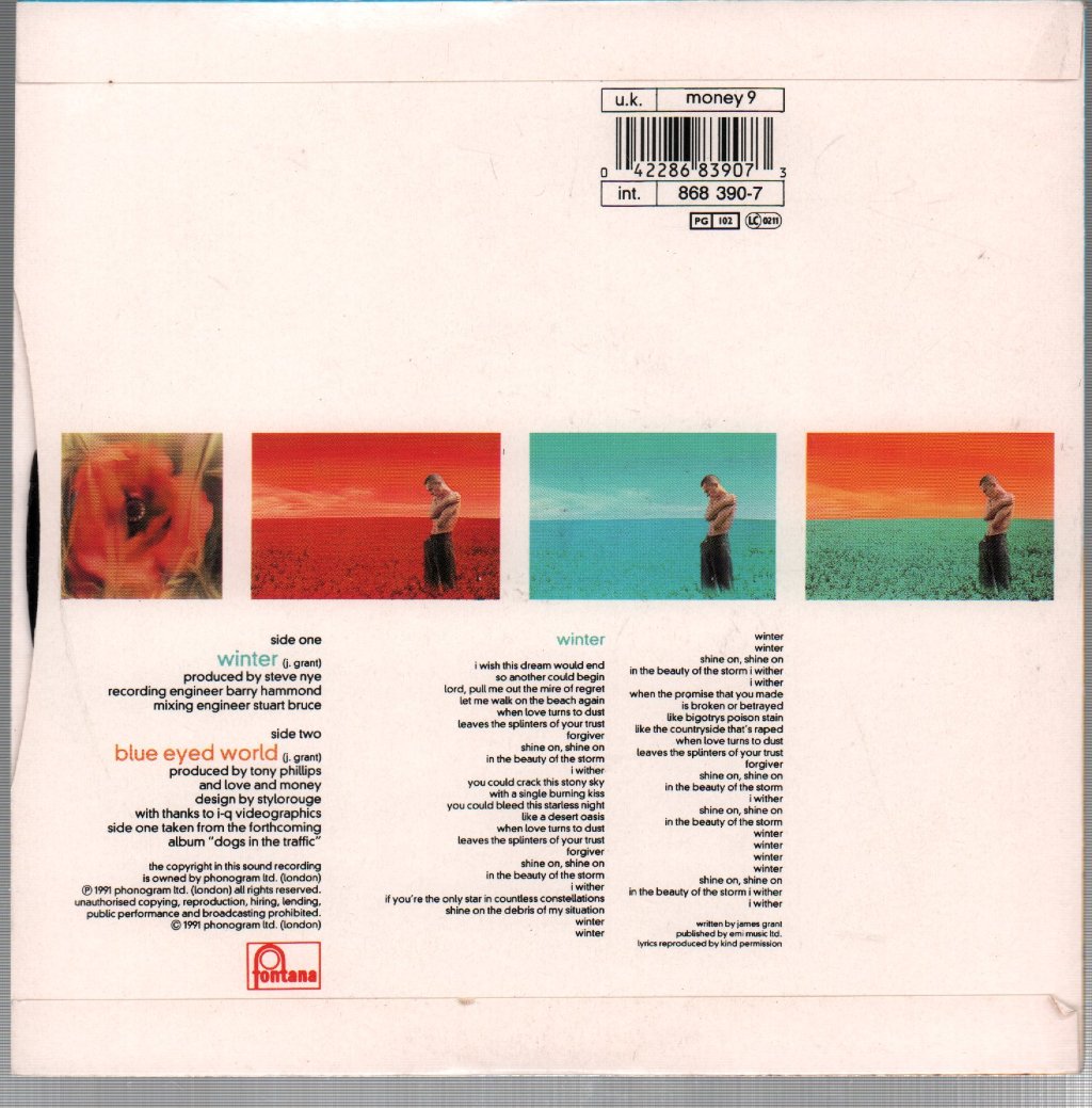Love And Money - Winter - 7 Inch