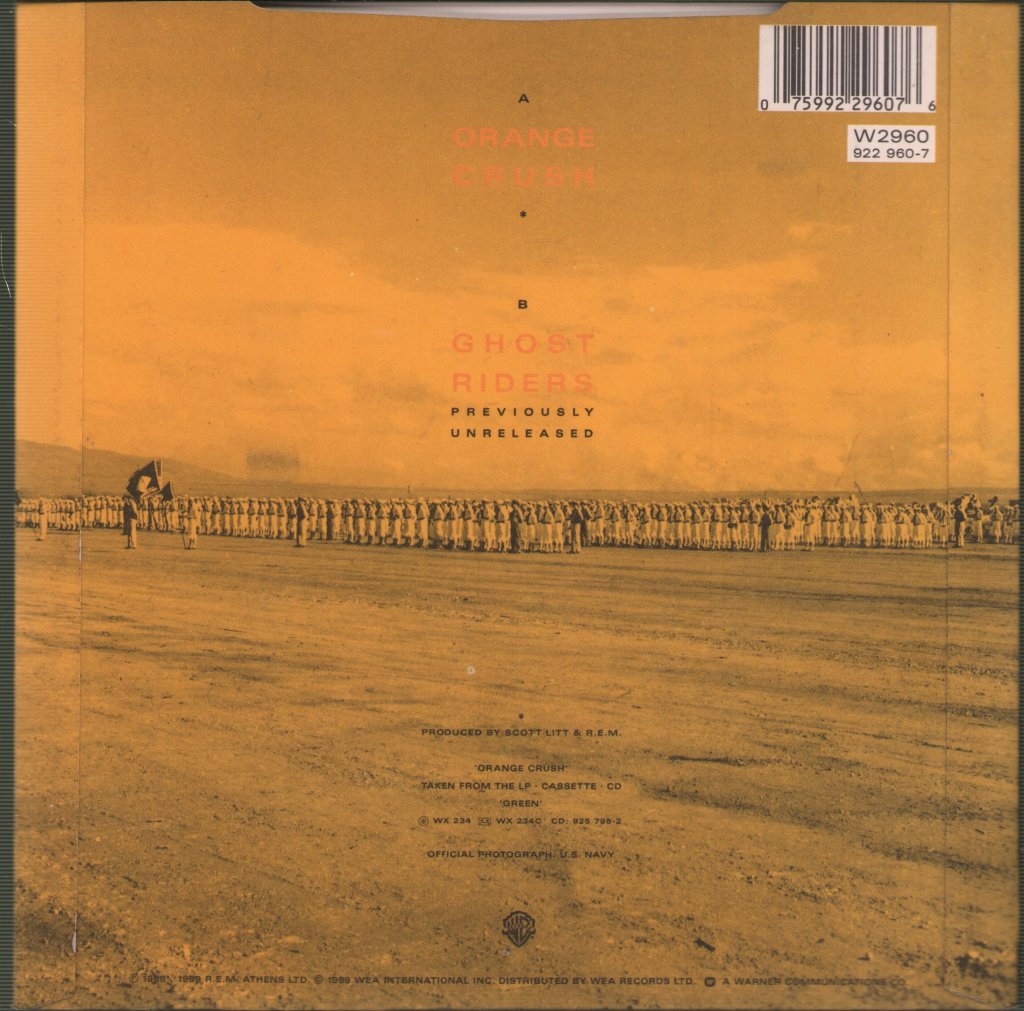 REM - Orange Crush - 7 Inch