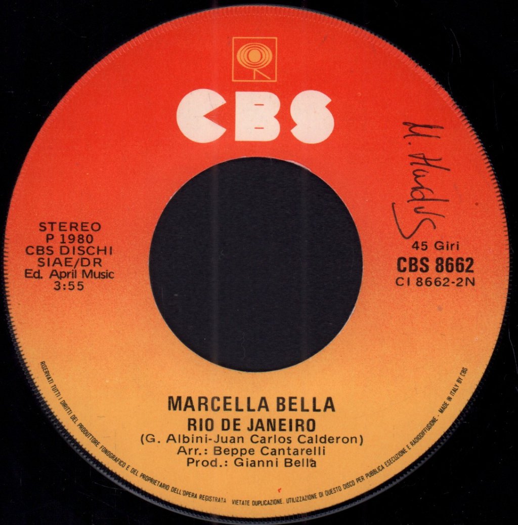 Marcella Bella - Baciami - 7 Inch