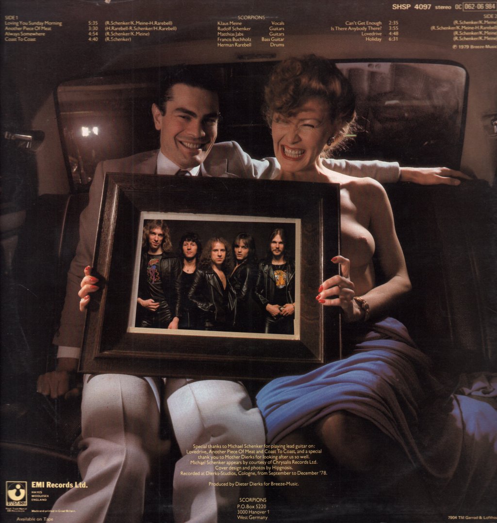 Scorpions - Lovedrive - Lp
