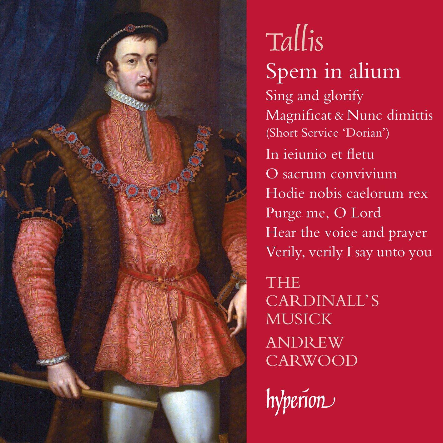 Andrew Carwood / The Cardinall's Musick - Tallis: Spem In Alium & Other Sacred Music - Cd