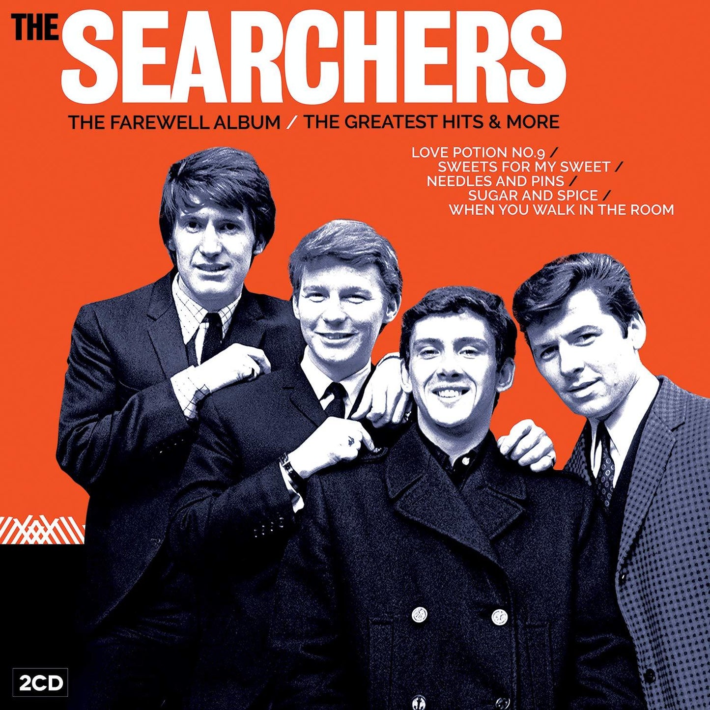 Searchers - Farewell Album / the Greatest Hits & More - Double Cd