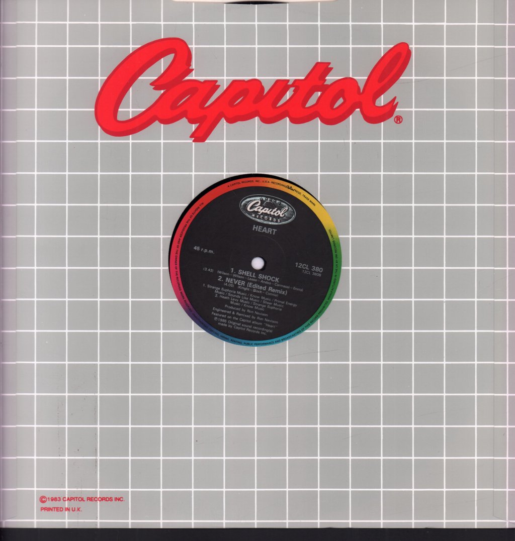 Heart - Never - 12 Inch