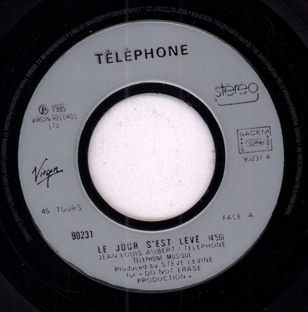 Telephone (New Wave) - Le Jour S'est Leve - 7 Inch