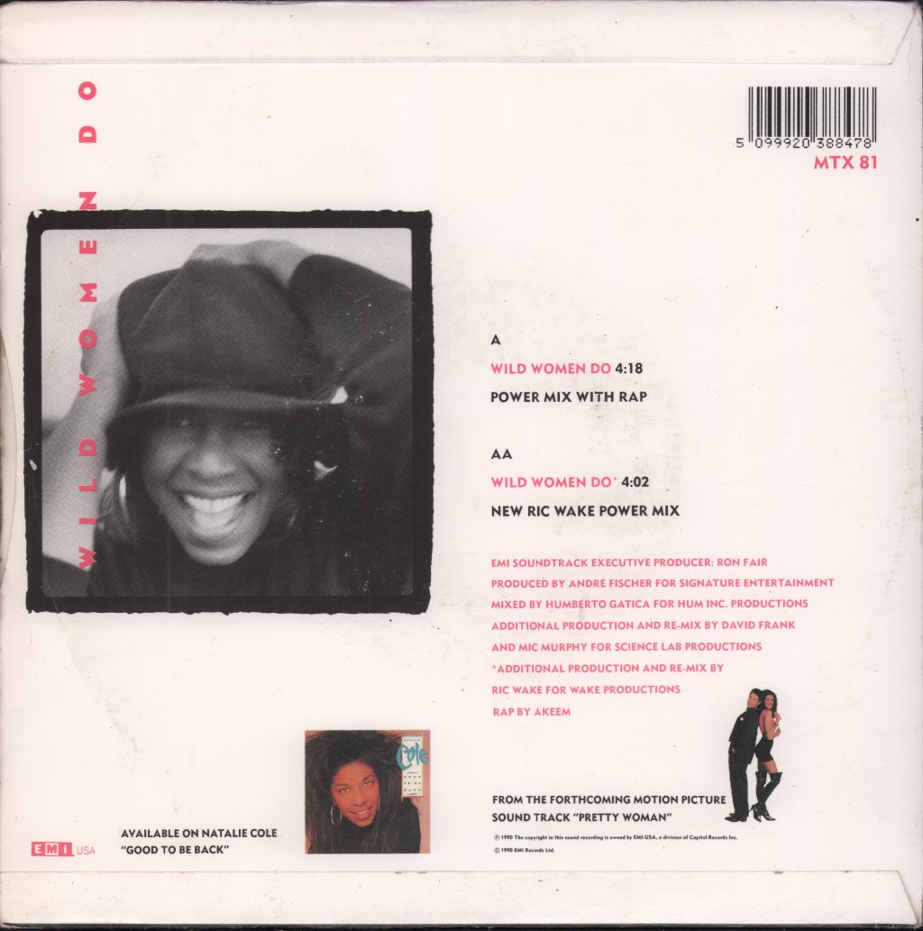 Natalie Cole - Wild Women Do - 7 Inch