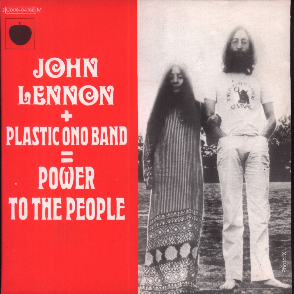 John Lennon And The Plastic Ono Band - Power To The People - 7 Inch