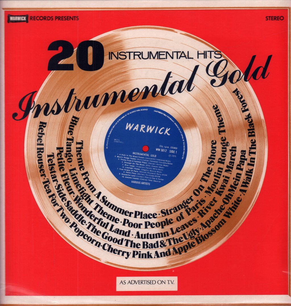 Various Artists - Instrumental Gold - Lp