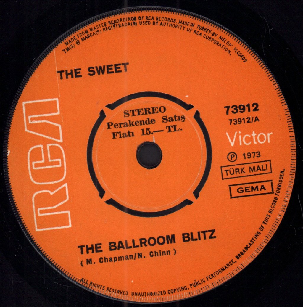 Sweet - Ballroom Blitz - 7 Inch