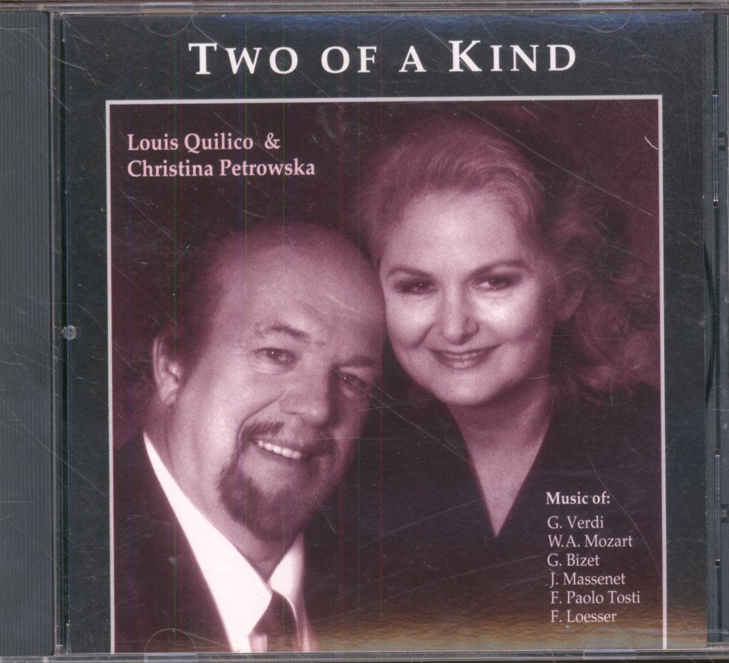 Louis Quilico And Christina Petrowska - Two Of A Kind - Cd