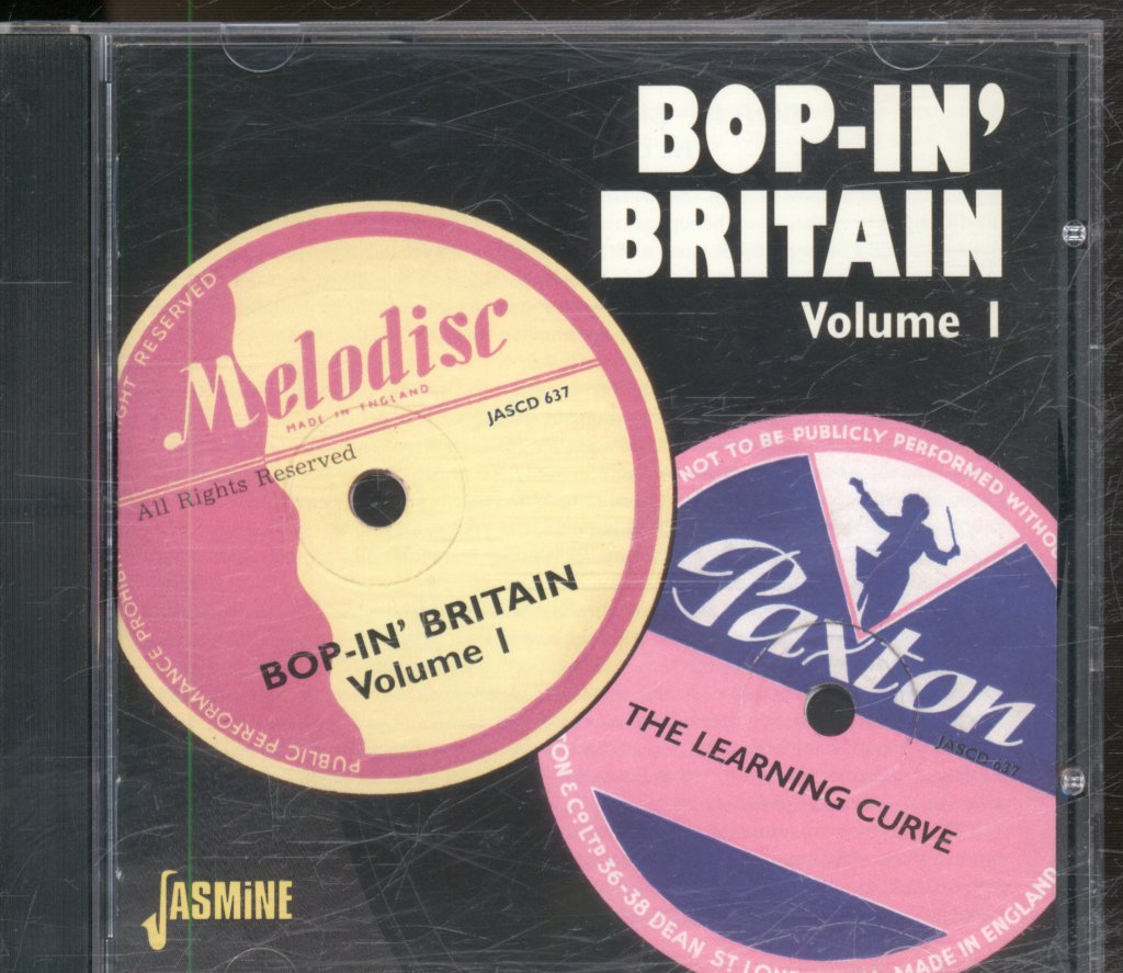 Various Artists - Bop-In' Britain Volume 1 - The Learning Curve - Cd