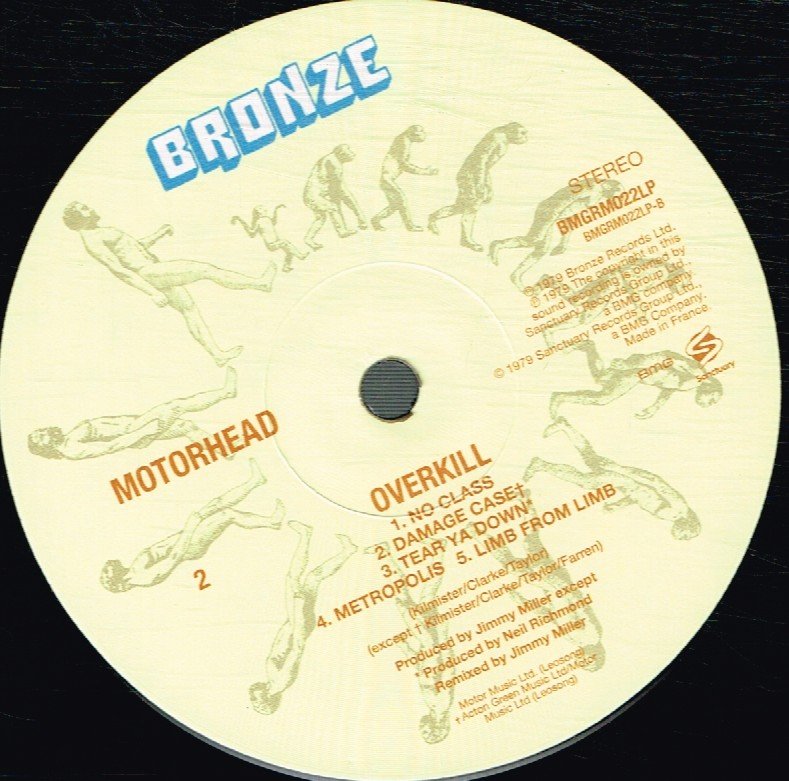 Motorhead - Overkill - Lp