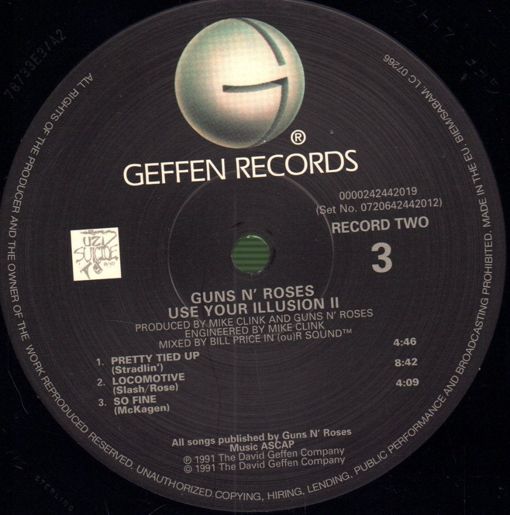 Guns N Roses - Use Your Illusion 2 - Double Lp