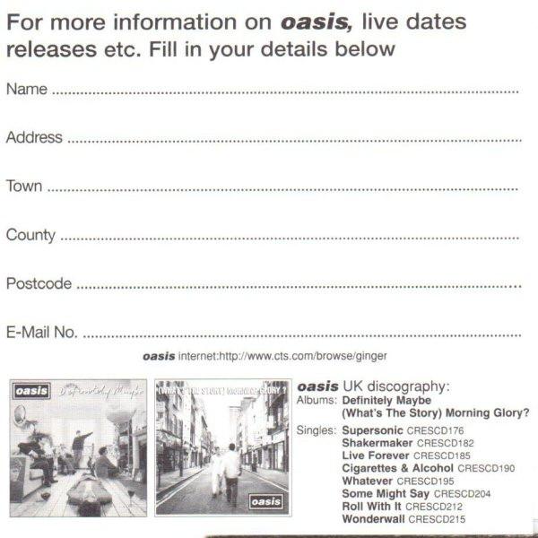 Oasis - Don't Look Back In Anger - 7 Inch
