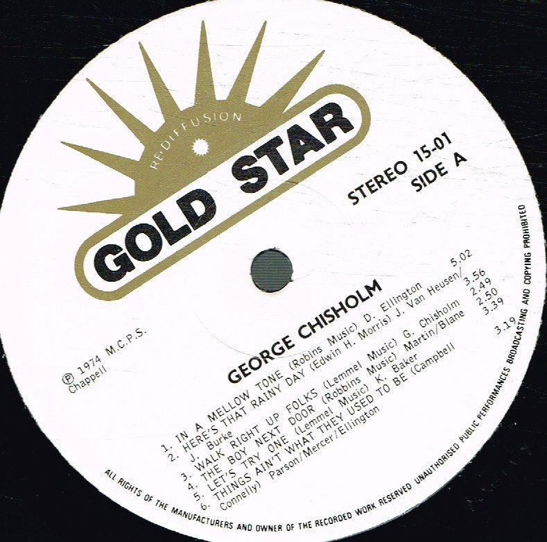 George Chisholm - George Chisholm - Lp