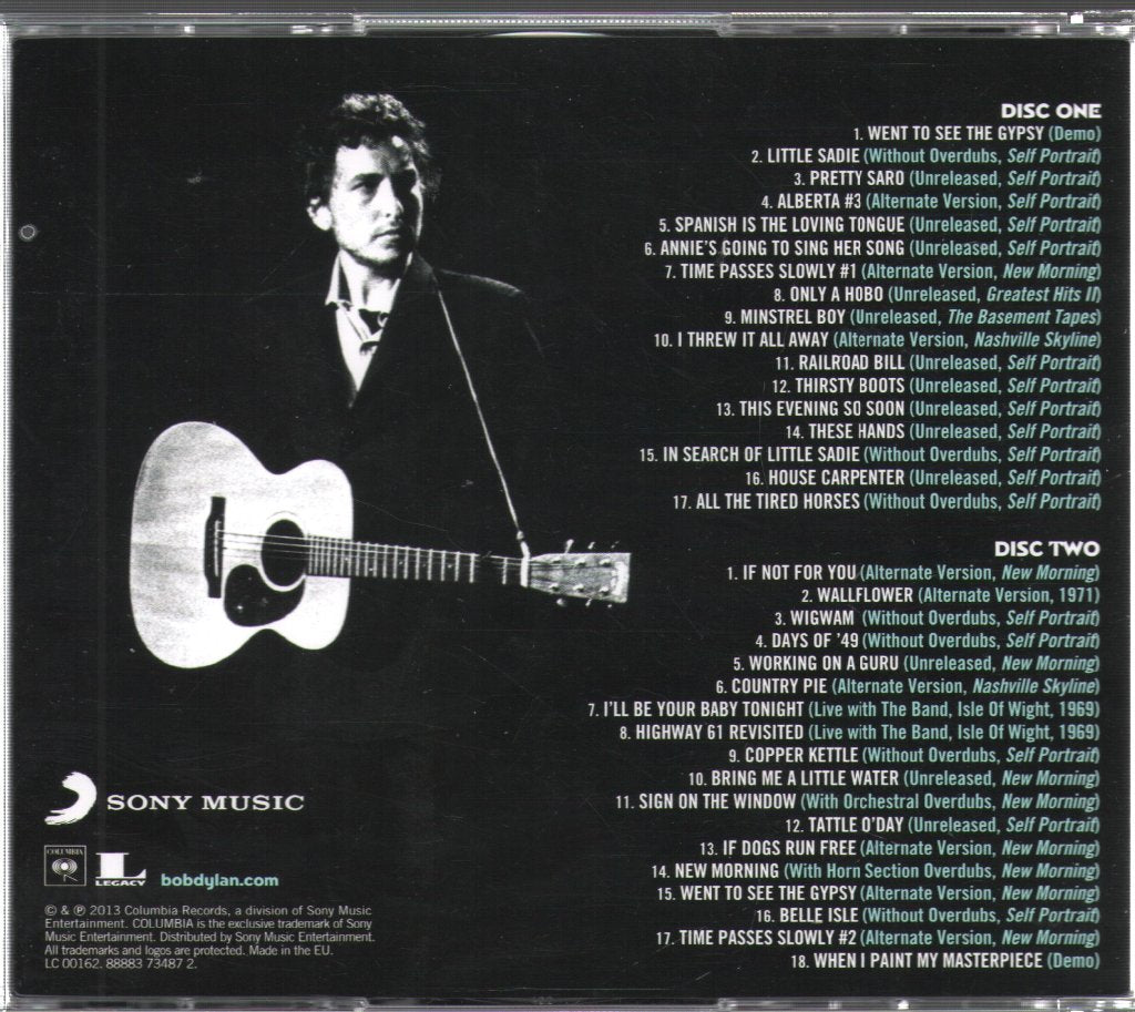 Bob Dylan - Bootleg Series Vol 10 Another Self Portrait 1969-1971 - Double Cd