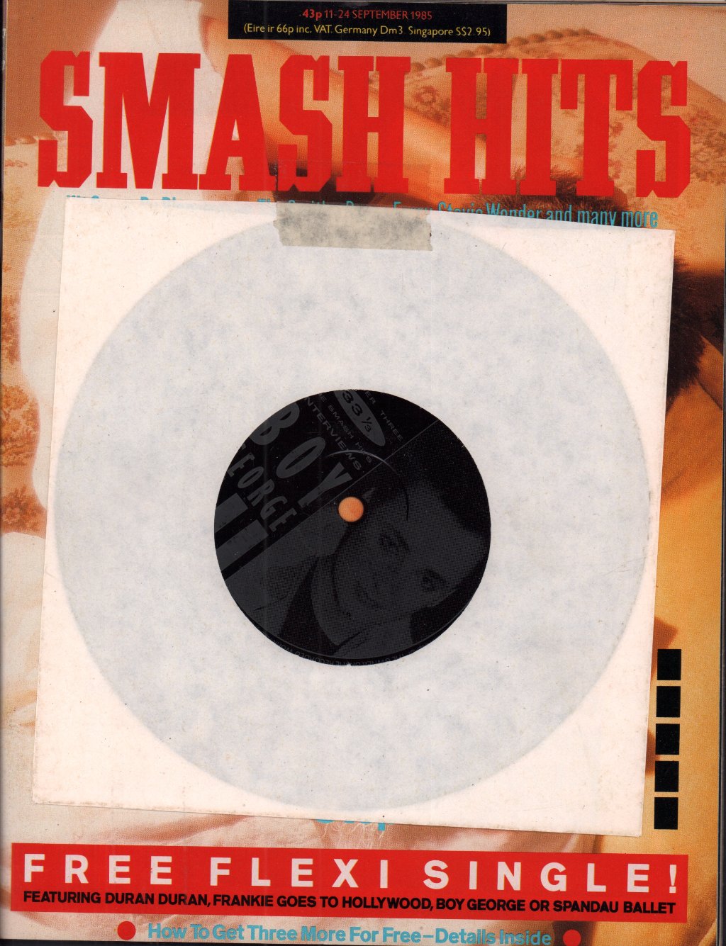 Boy George - Smash Hits Interviews - 7 Inch