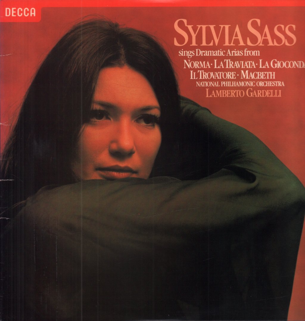 Sylvia Sass / Lamberto Gardelli / National Philharmonic Orchestra - Sings Dramatic Arias - Lp