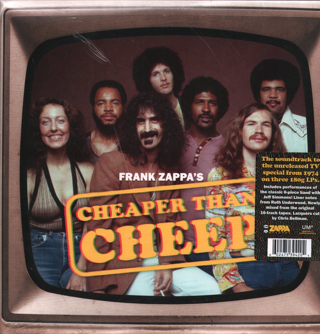 Frank Zappa - Cheaper Than Cheep - Triple Lp