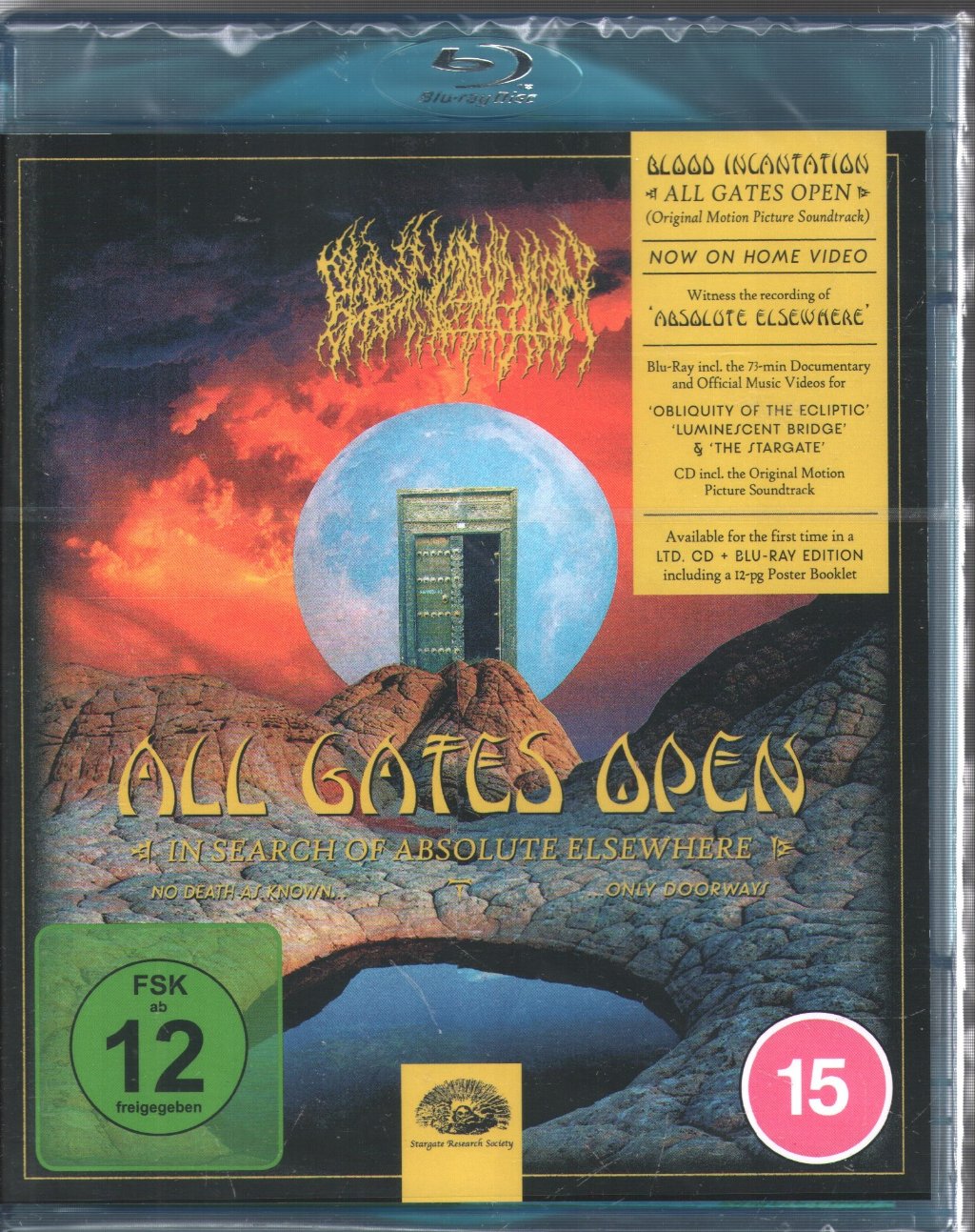 Blood Incantation - All Gates Open (Original Motion Picture Soundtrack) - CD/Blu-ray