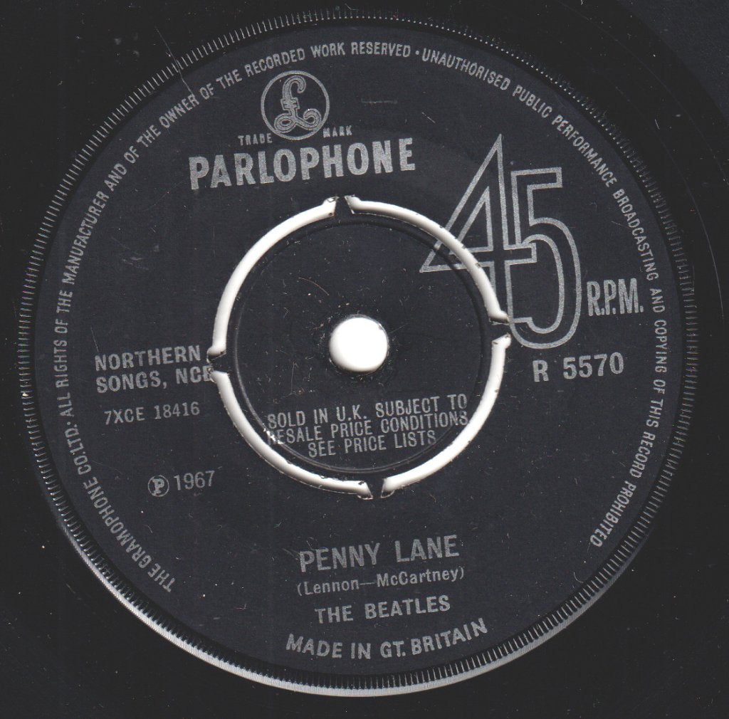 Beatles - Strawberry Fields Forever - 7 Inch