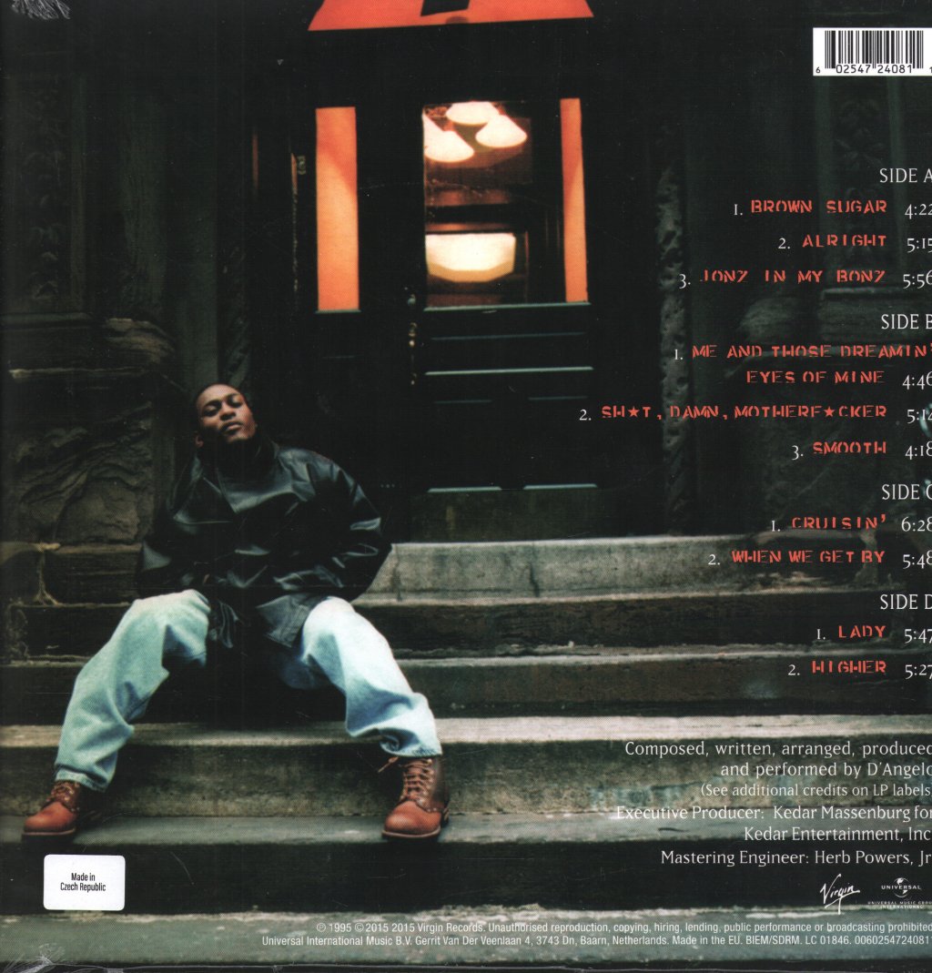D'Angelo - Brown Sugar - Double Lp