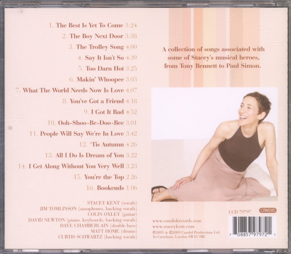 Stacey Kent - Boy Next Door - Cd