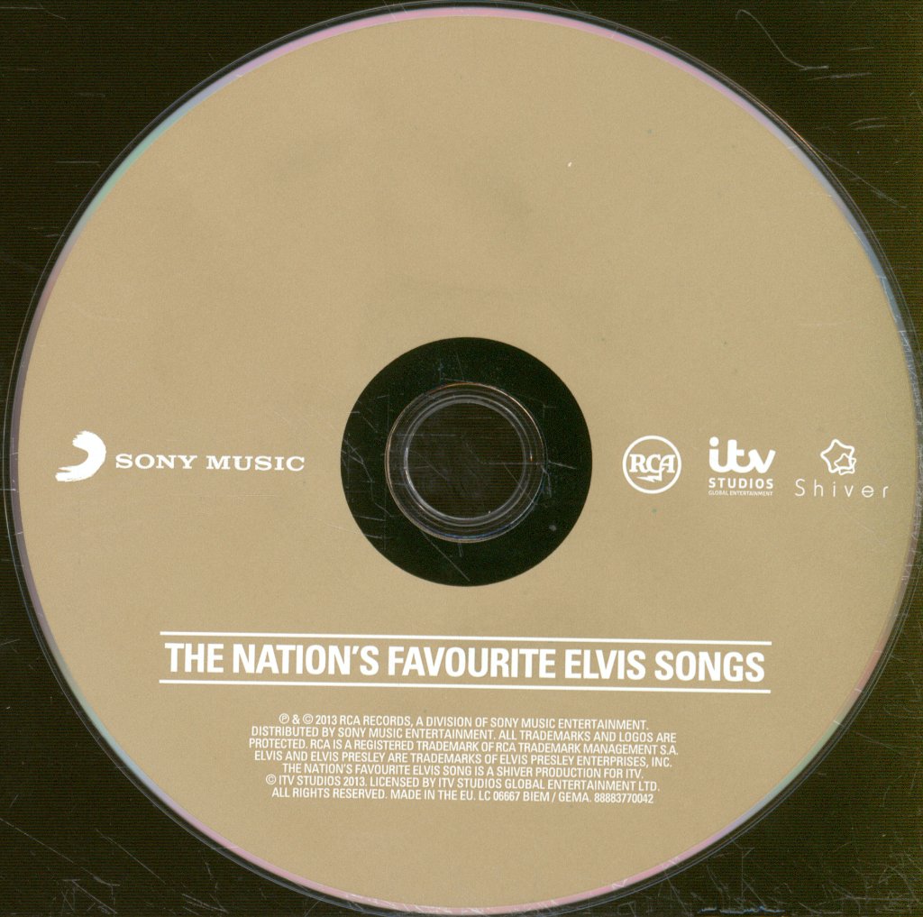 Elvis Presley - Nation's Favourite Elvis Songs - Cd
