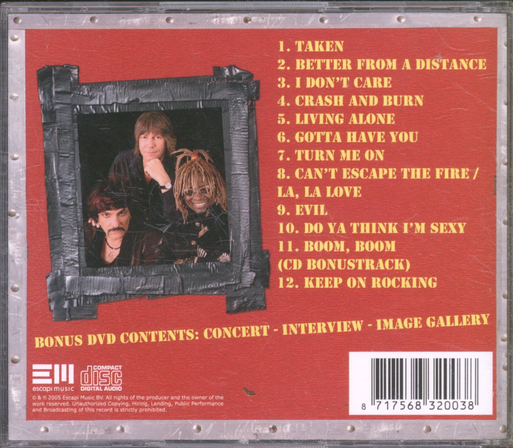 Travers And Appice - Live - Cd/Dvd