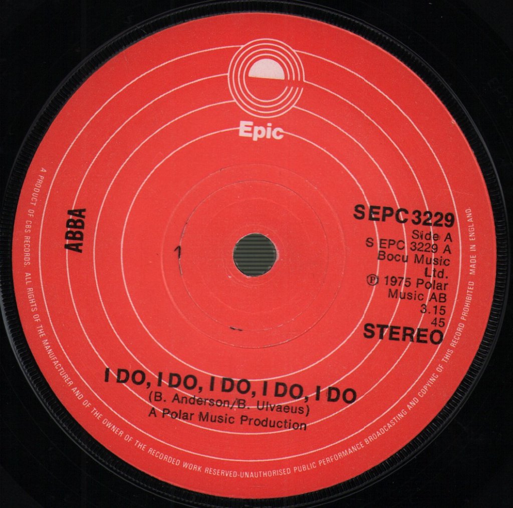 ABBA - I Do, I Do, I Do, I Do, I Do - 7 Inch