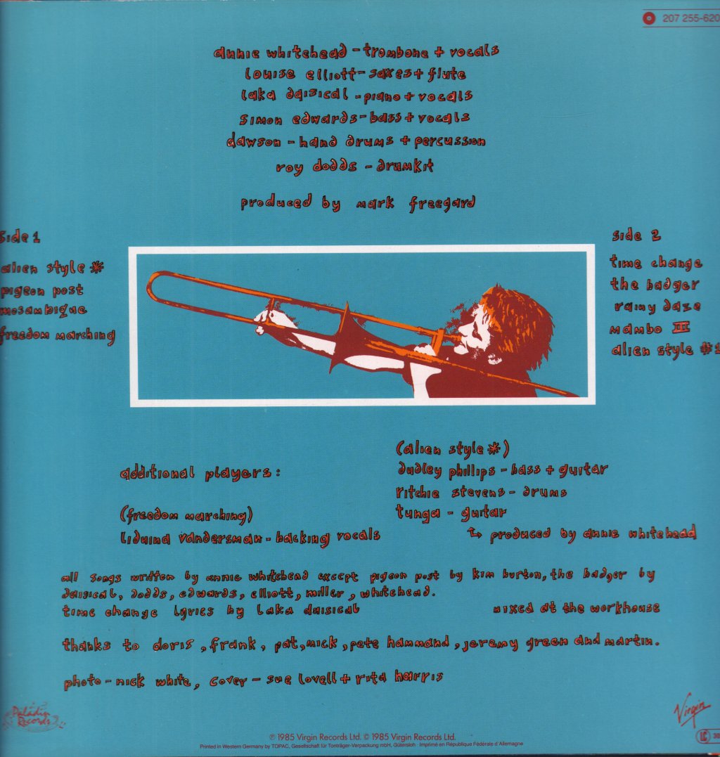 Annie Whitehead - Mix Up - Lp