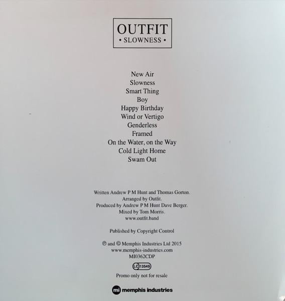 Outfit - Slowness - Cdr