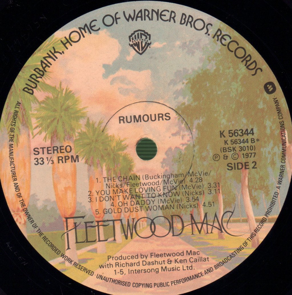 Fleetwood Mac - Rumours - Lp