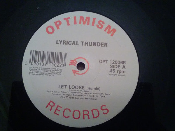 Lyrical Thunder - Let Loose - 12 Inch