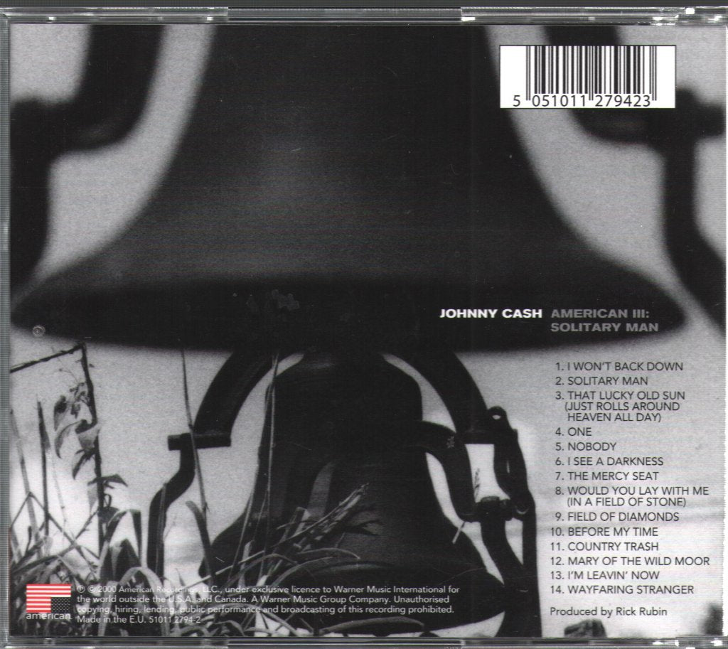 Johnny Cash - American III: Solitary Man - Cd