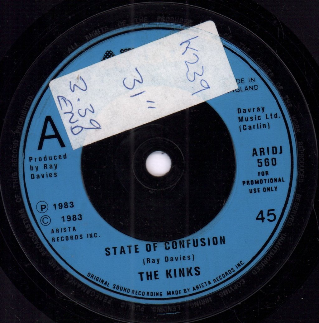 Kinks - State Of Confusion - 7 Inch