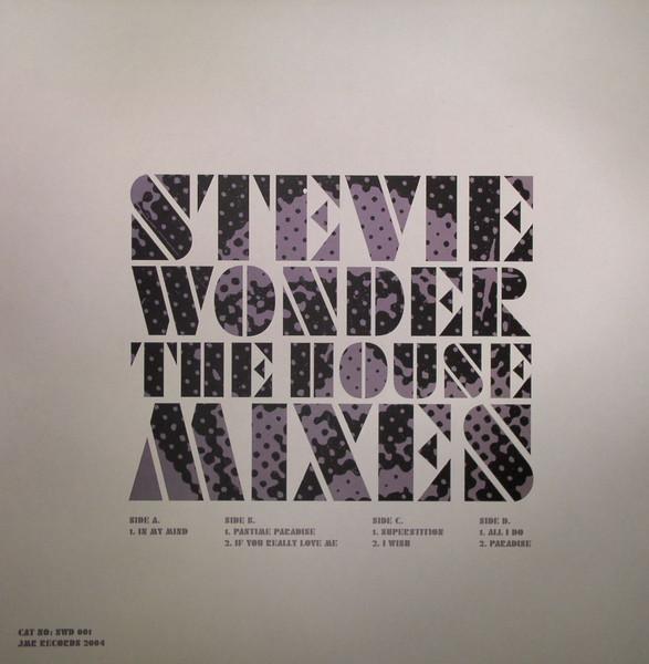 Stevie Wonder - House Mixes - Double 12 Inch