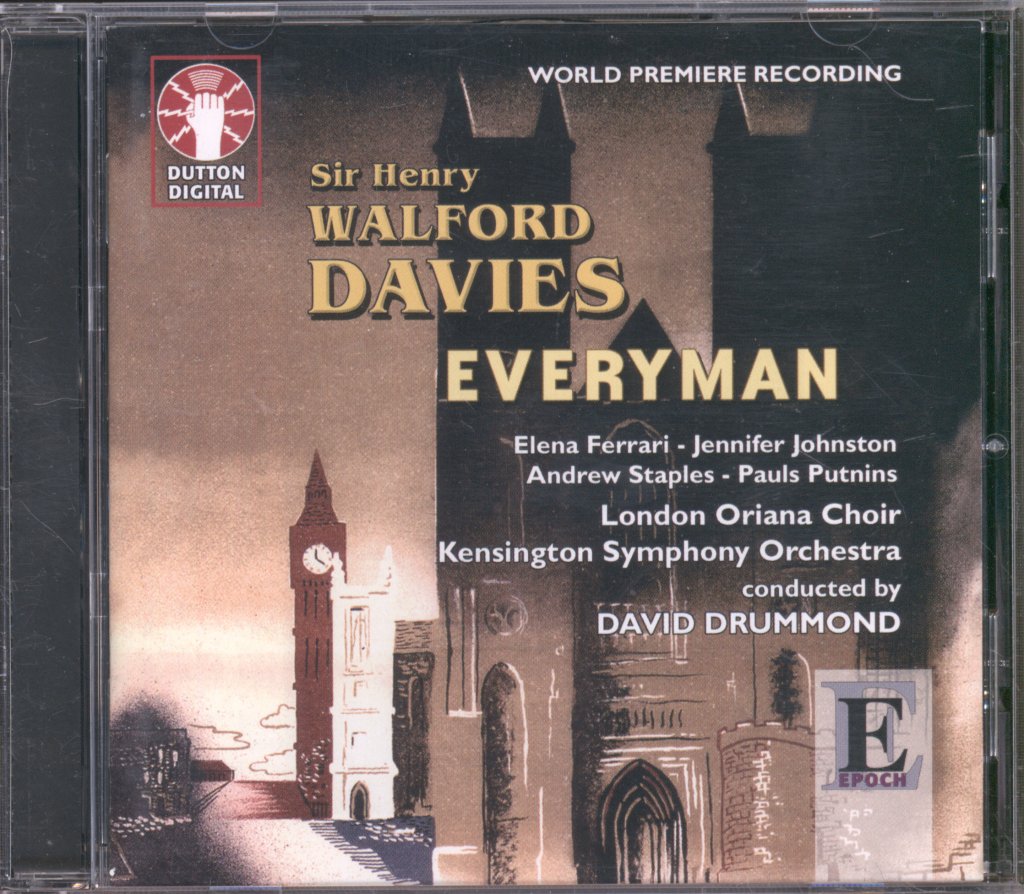 Kensington Symphony Orchestra, David Drummond - Henry Walford Davies - Everyman - Cd