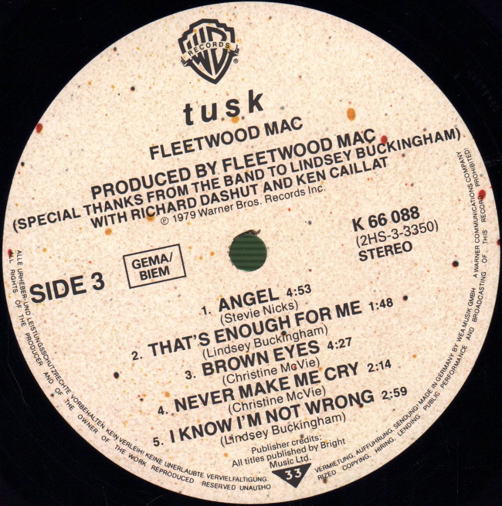 Fleetwood Mac - Tusk - Double Lp