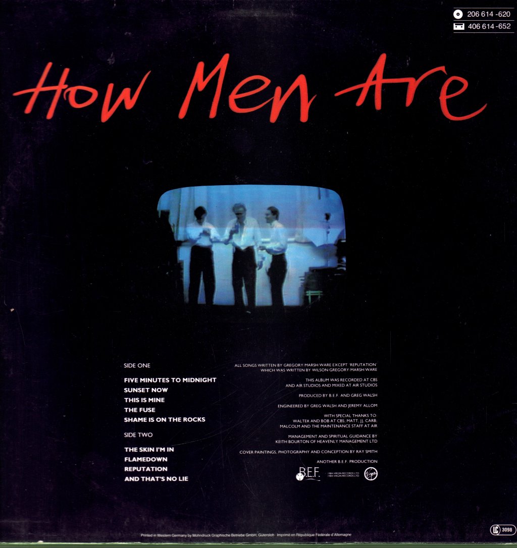 Heaven 17 - How Men Are - Lp