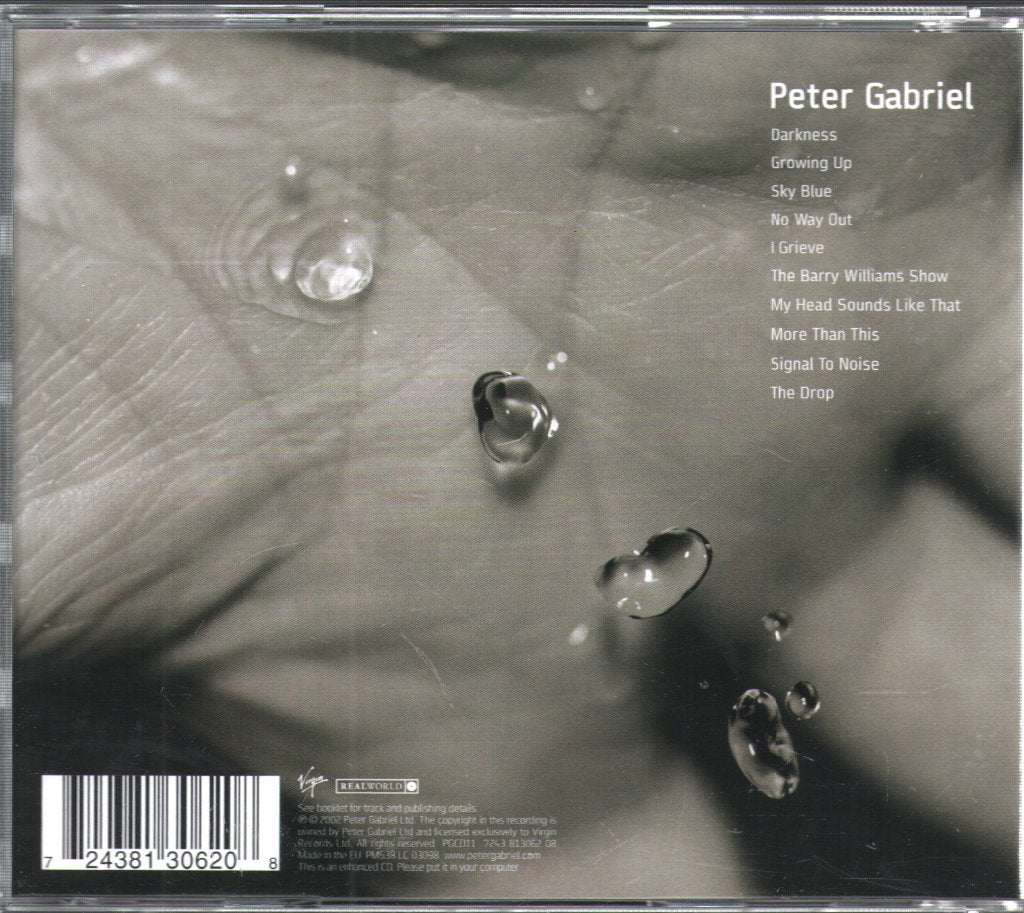 Peter Gabriel - Up - Cd