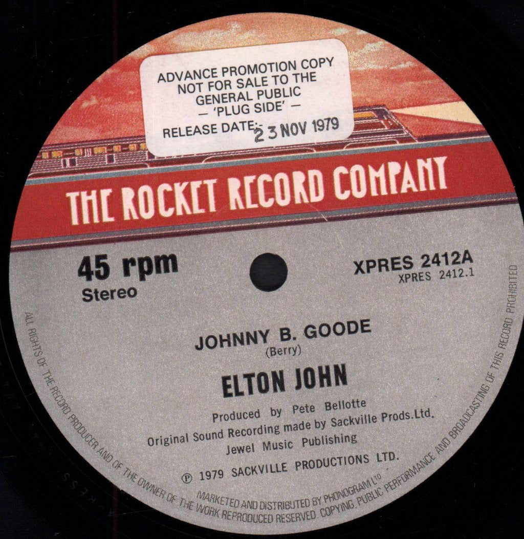 Elton John - Johnny B.goode - 12 Inch