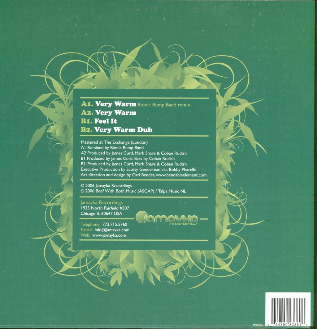 Greenskeepers - Very Warm EP - 12 Inch
