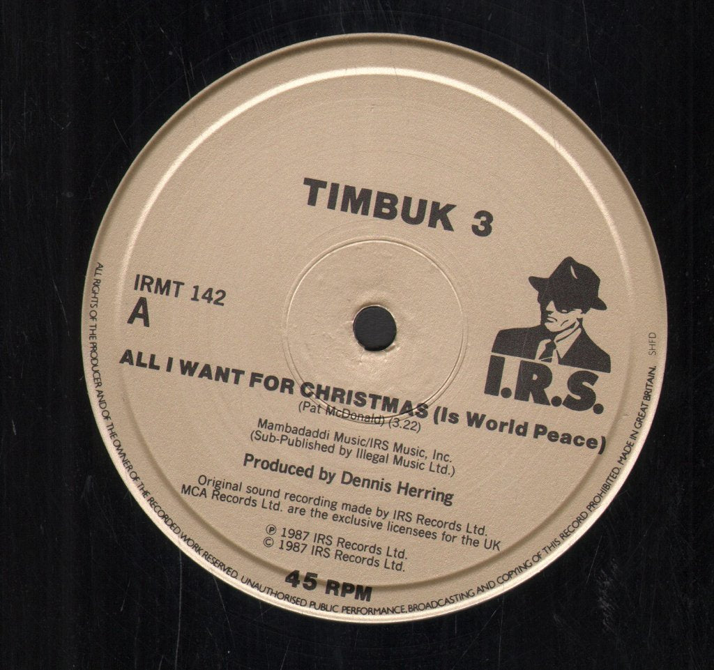Timbuk 3 - All I Want For Christmas - 12 Inch