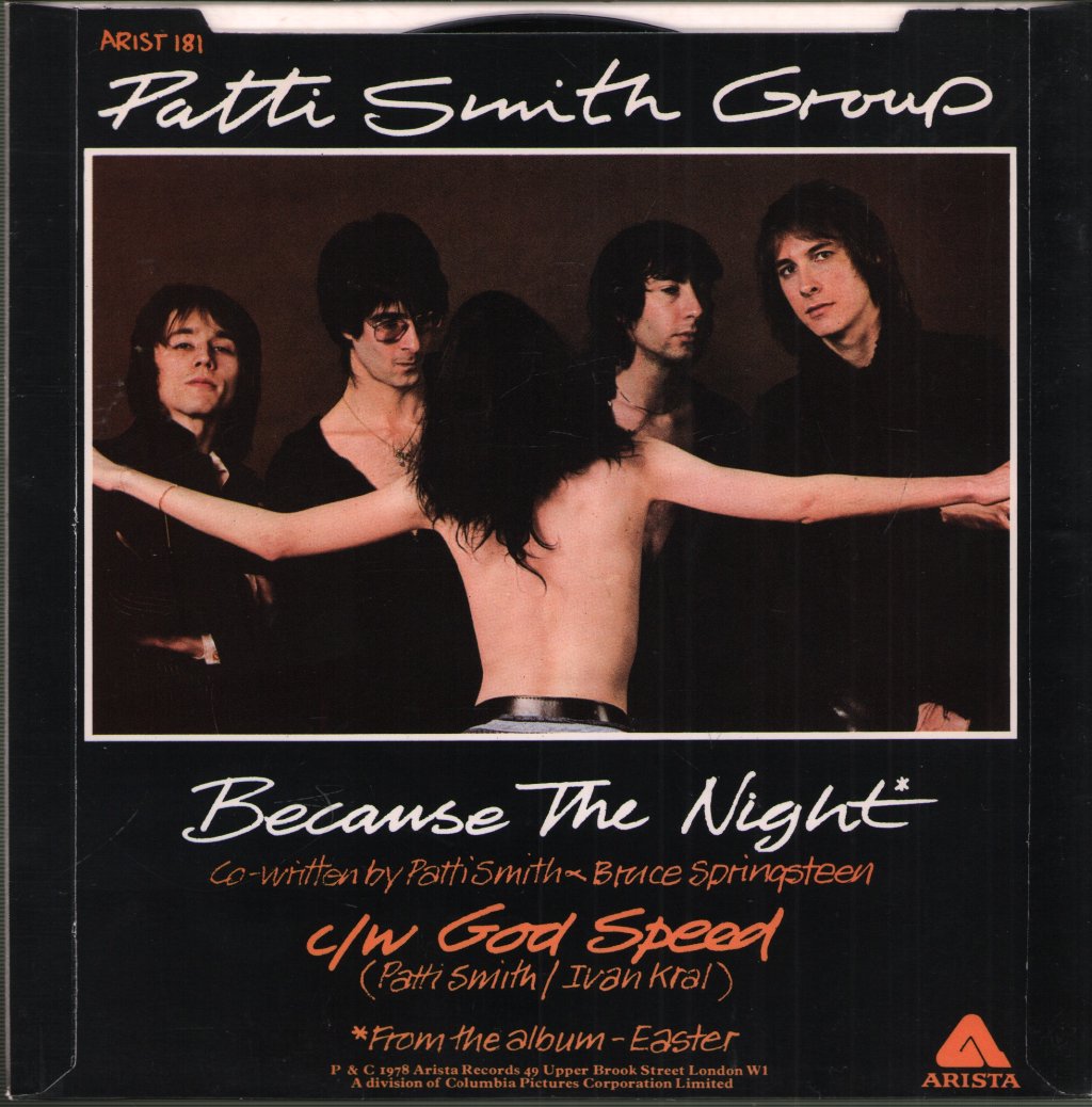 Patti Smith Group - Because The Night - 7 Inch